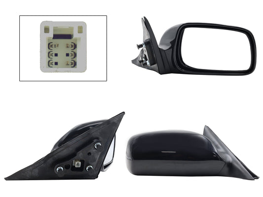 ESPEJO DER ELECT NEGRO P/PINTAR (3PINES)