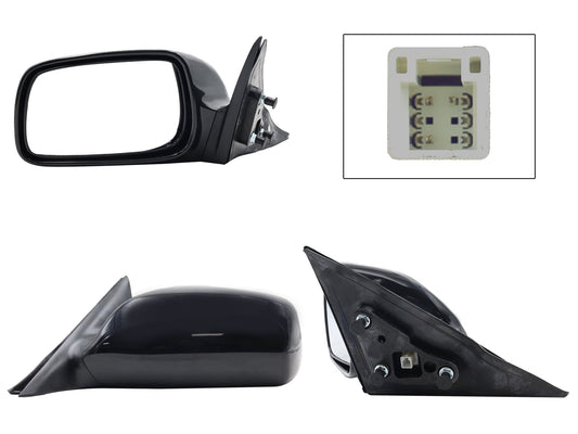 ESPEJO IZQ ELECT NEGRO P/PINTAR (3PINES)