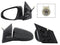 ESPEJO IZQ ELECT NEGRO P/PINTAR C/DESEMPA¥ANTE (5PINES)