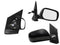 ESPEJO DER MANUAL NEGRO P/PINTAR C/CONTROL 4PTAS