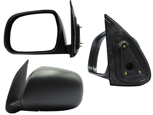 ESPEJO IZQ MANUAL NEGRO POROSO S/CONTROL