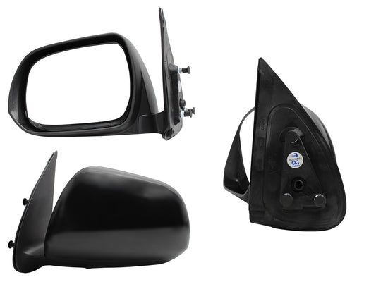 ESPEJO IZQ MANUAL NEGRO P/PINTAR