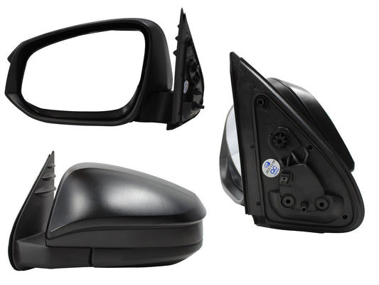 ESPEJO IZQ MANUAL NEGRO POROSO S/CONTROL (SENCILLA)