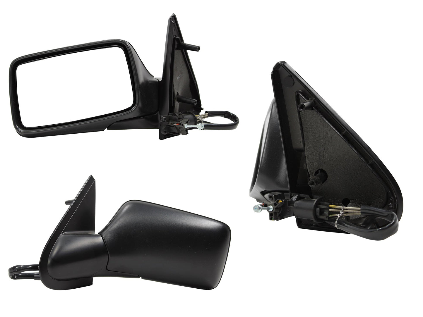 ESPEJO IZQ MANUAL NEGRO POROSO C/CONTROL