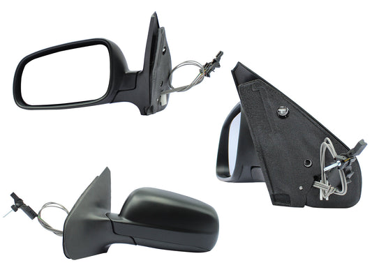 ESPEJO IZQ MANUAL NEGRO POROSO C/CONTROL