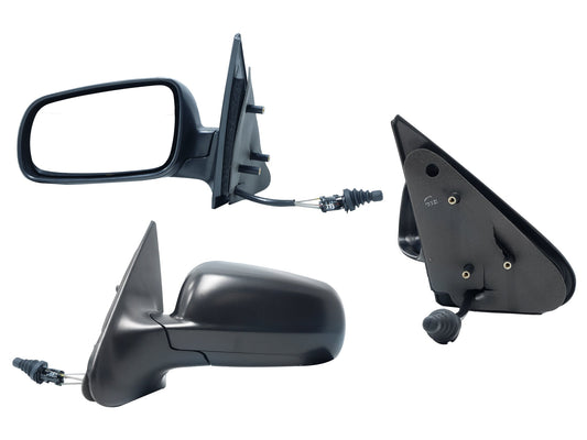 ESPEJO IZQ MANUAL NEGRO POROSO C/CONTROL (VAGONETA 00-05)