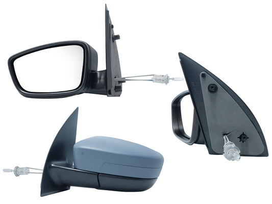 ESPEJO IZQ MANUAL GRIS P/PINTAR C/CONTROL