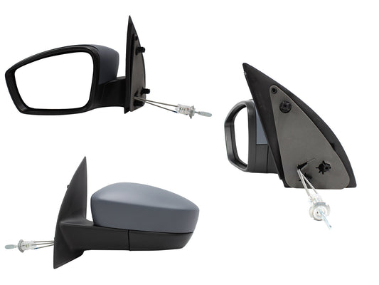 ESPEJO IZQ MANUAL GRIS P/PINTAR C/CONTROL