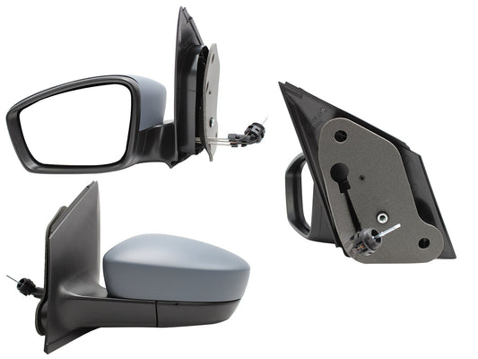 ESPEJO IZQ MANUAL GRIS P/PINTAR C/CONTROL