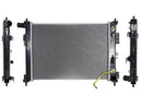 RADIADOR AGUA C/S AIRE AUT 520*400*16MM (ACCENT 1.6L 18-22) SEDAN/H-BACK T/SDO