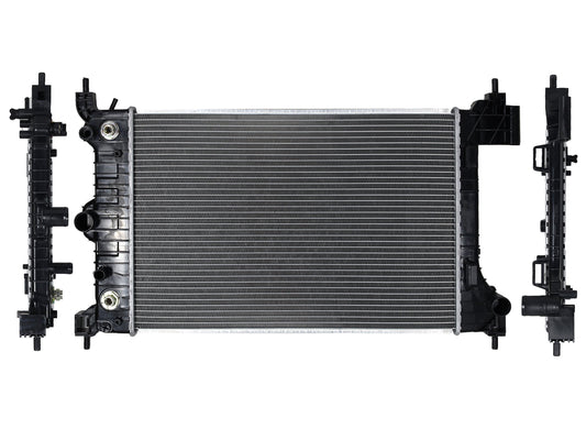 RADIADOR AGUA C/S AIRE STD/AUT 550*370*16MM (TRAX 1.8L 13-20) T/SOLDADO