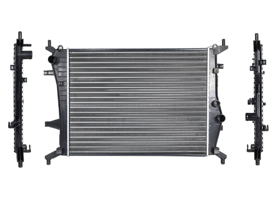 RADIADOR AGUA C/S AIRE STD 520*400*16MM T/MECANICO