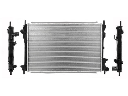 RADIADOR AGUA C/S AIRE STD 610*400*20MM (SEDAN/H-BACK) T/SOLDADO