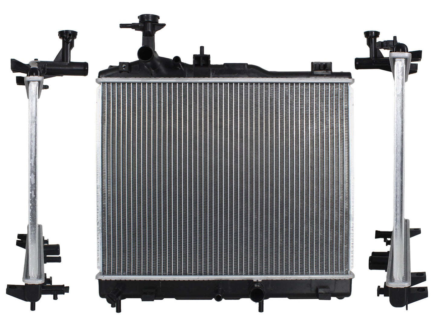 RADIADOR AGUA C/S AIRE AUT 480*380*16MM (MT MIRAGE G4 19-24/MIRAGE 15-16) T/SOLDADO