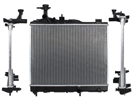 RADIADOR AGUA C/S AIRE AUT 480*380*16MM (MT MIRAGE G4 19-24/MIRAGE 15-16) T/SOLDADO