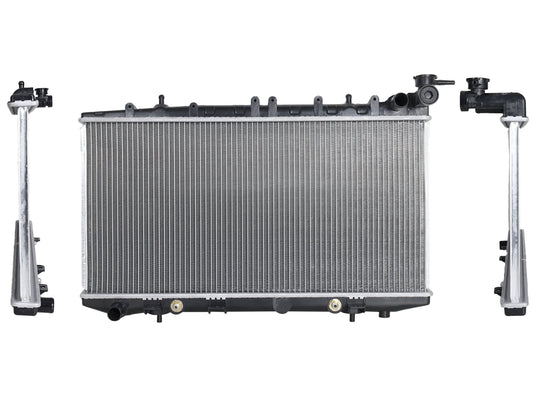 RADIADOR AGUA C/S AIRE AUT 670*340*16MM 16VAL T/SOLDADO