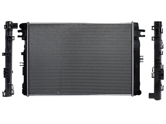 RADIADOR AGUA C/S AIRE STD 740*510*16MM 2/4WD (SENCILLA/DOBLE CABINA) T/SOLDADO