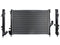 RADIADOR AGUA C/S AIRE STD/AUT 600*410*26MM (SANDERO-STEPWAY 15-16) T/SOLDADO
