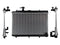 RADIADOR AGUA C/S AIRE STD 640*370*16MM T/SOLDADO