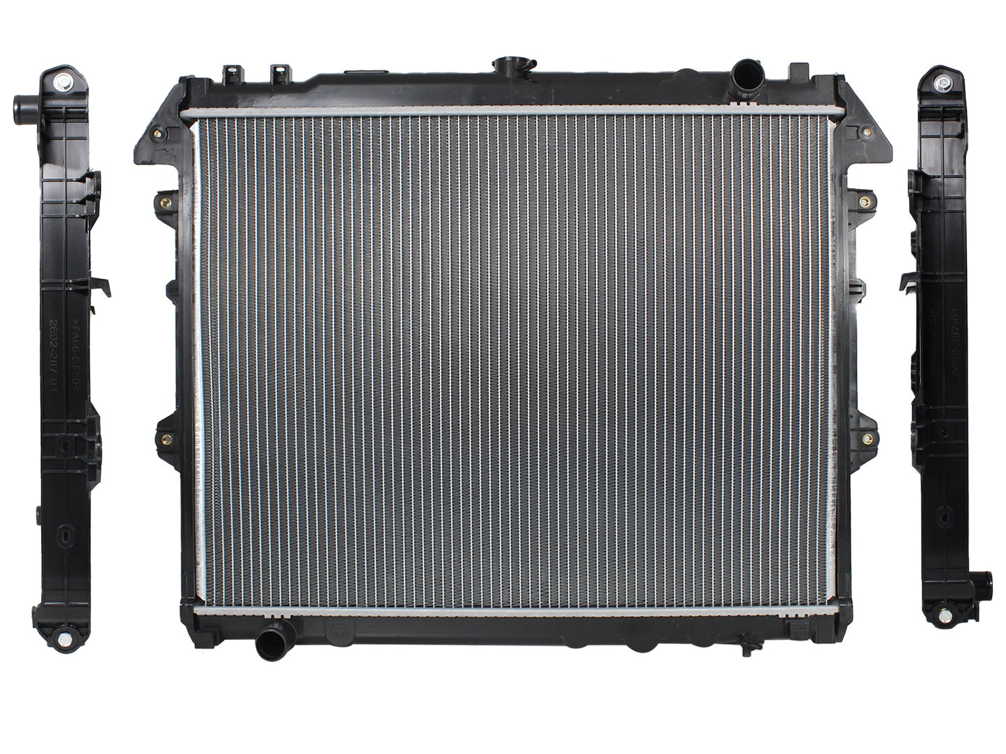 RADIADOR AGUA C/S AIRE STD 680*550*20MM T/SOLDADO