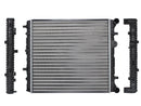 RADIADOR AGUA S/AIRE STD 450*420*22MM C/TUBO RETORNO (SAVEIRO 10-23) T/MECANICO