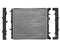 RADIADOR AGUA S/AIRE STD 450*420*22MM C/TUBO RETORNO (SAVEIRO 10-23) T/MECANICO