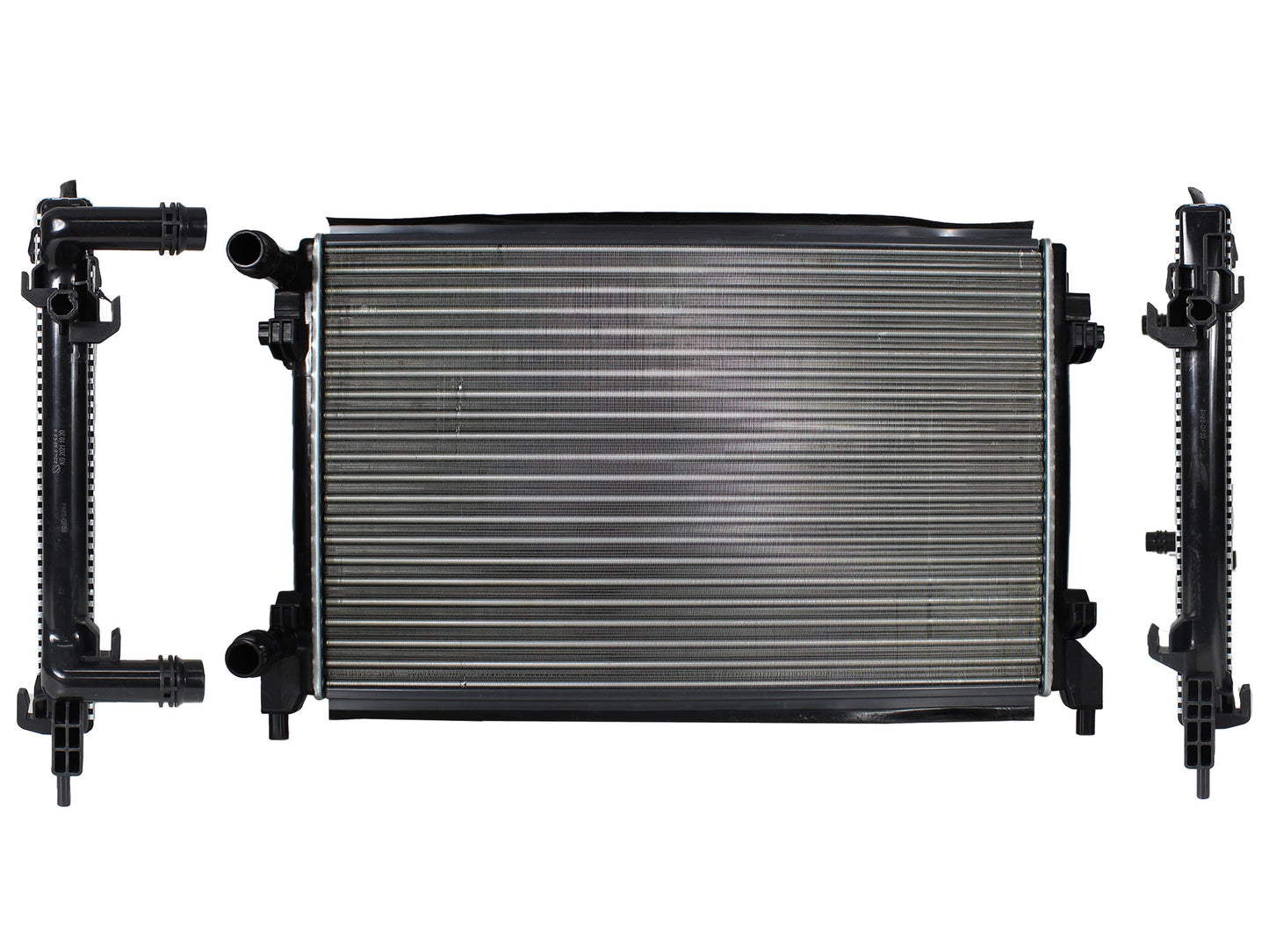 RADIADOR AGUA C/S AIRE STD/AUT 660*420*26MM (POLO-T-CROSS 1.6L 20-23) T/SOLDADO