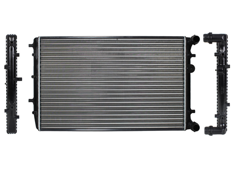 RADIADOR AGUA C/AIRE STD 650*420*22MM (IBIZA-CORDOBA 03-09/CROSSFOX 07-09) T/MEC