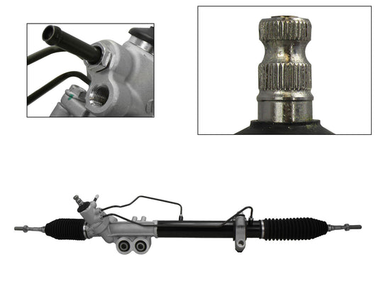 CAJA DE DIREC HID C/BIEL S/TER SINFÍN CORTO TOMAS DER (PATHF 05-12/TITAN-ARMADA 04-15/X-TERRA 05-09)
