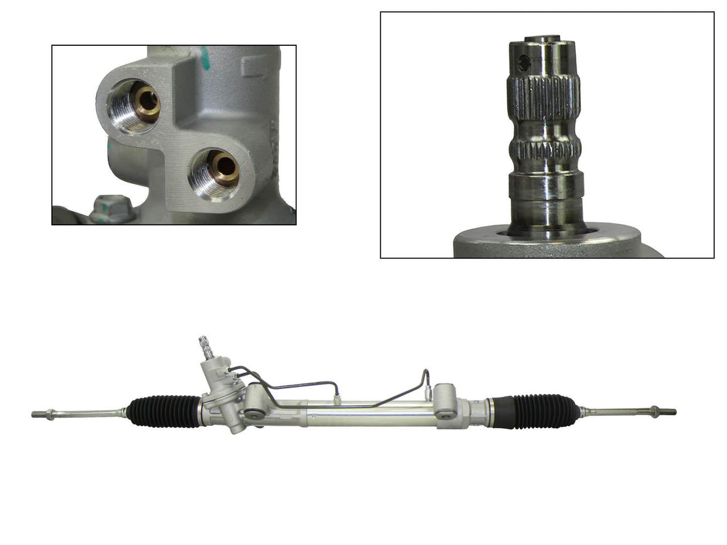 CAJA DE DIRECCION HID C/BIEL S/TER (BUJE ORIFICIO ANGOSTO TOMA O/BAJO CORTO)