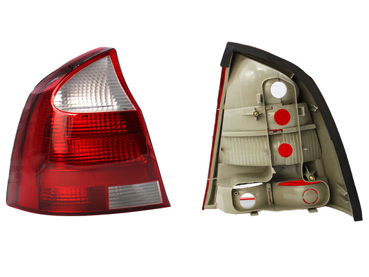 CALAVERA IZQ S/ARNES 4PTAS (ROJO/BLANCO)