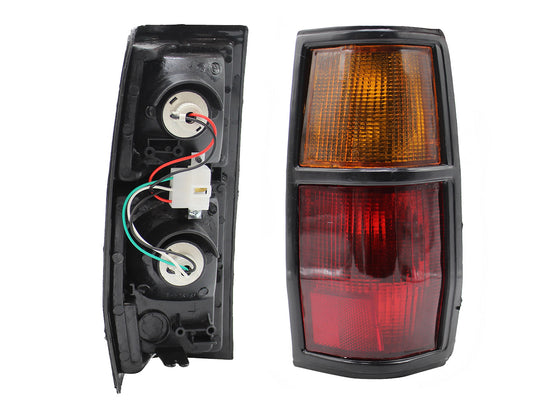 CALAVERA DER C/ARNES FILO NEGRO (AMBAR/ROJO)