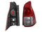 CALAVERA DER S/ARNES (ROJO/DOBLE BLANCO)