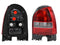 CALAVERA DER S/ARNES CLARA 5PTAS (ROJO/BLANCO)