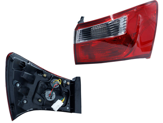 CALAVERA DER EXT C/ARNES 4PTAS (ROJO/BLANCO)