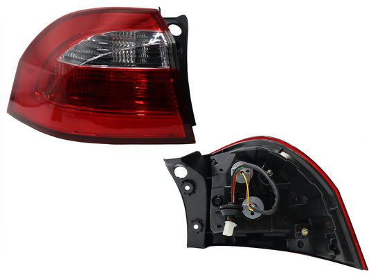 CALAVERA IZQ EXT C/ARNES 5PTAS (ROJO/BLANCO)