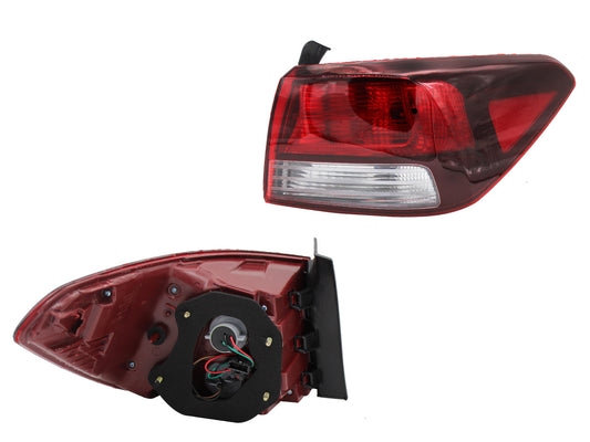 CALAVERA DER EXT C/ARNES 4PTAS (ROJO/BLANCO)