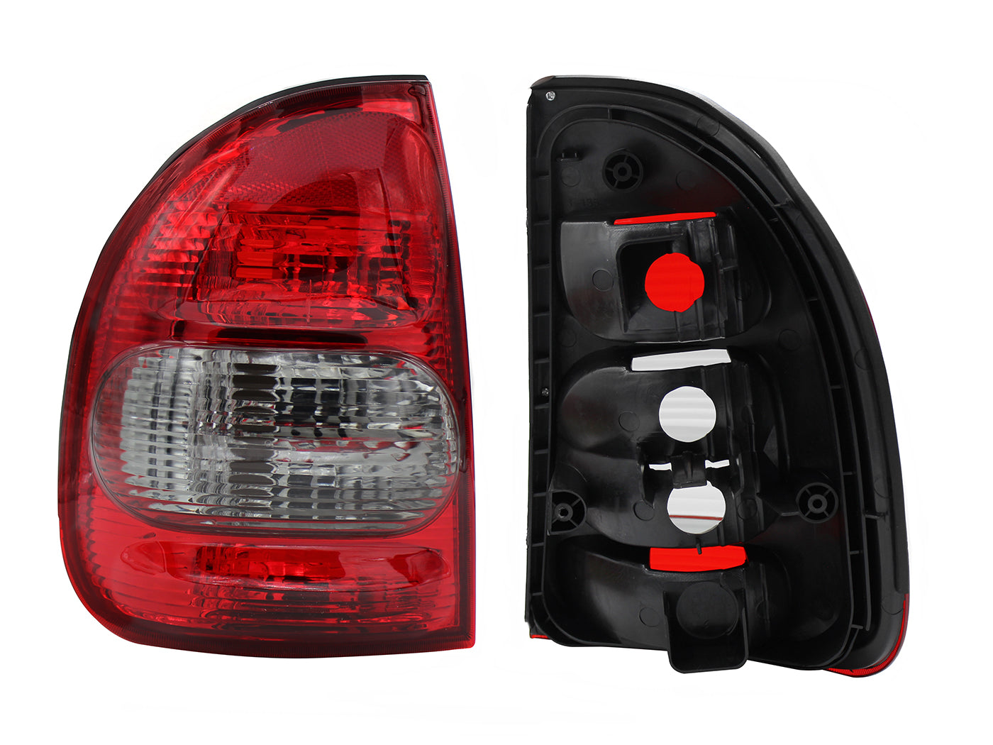 CALAVERA IZQ S/ARNES (MONZA) (ROJO/BLANCO)