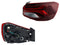 CALAVERA DER EXT C/ARNES C/LED (ROJO/BLANCO)