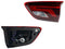 CALAVERA DER INT C/ARNES C/LED (ROJO/BLANCO)