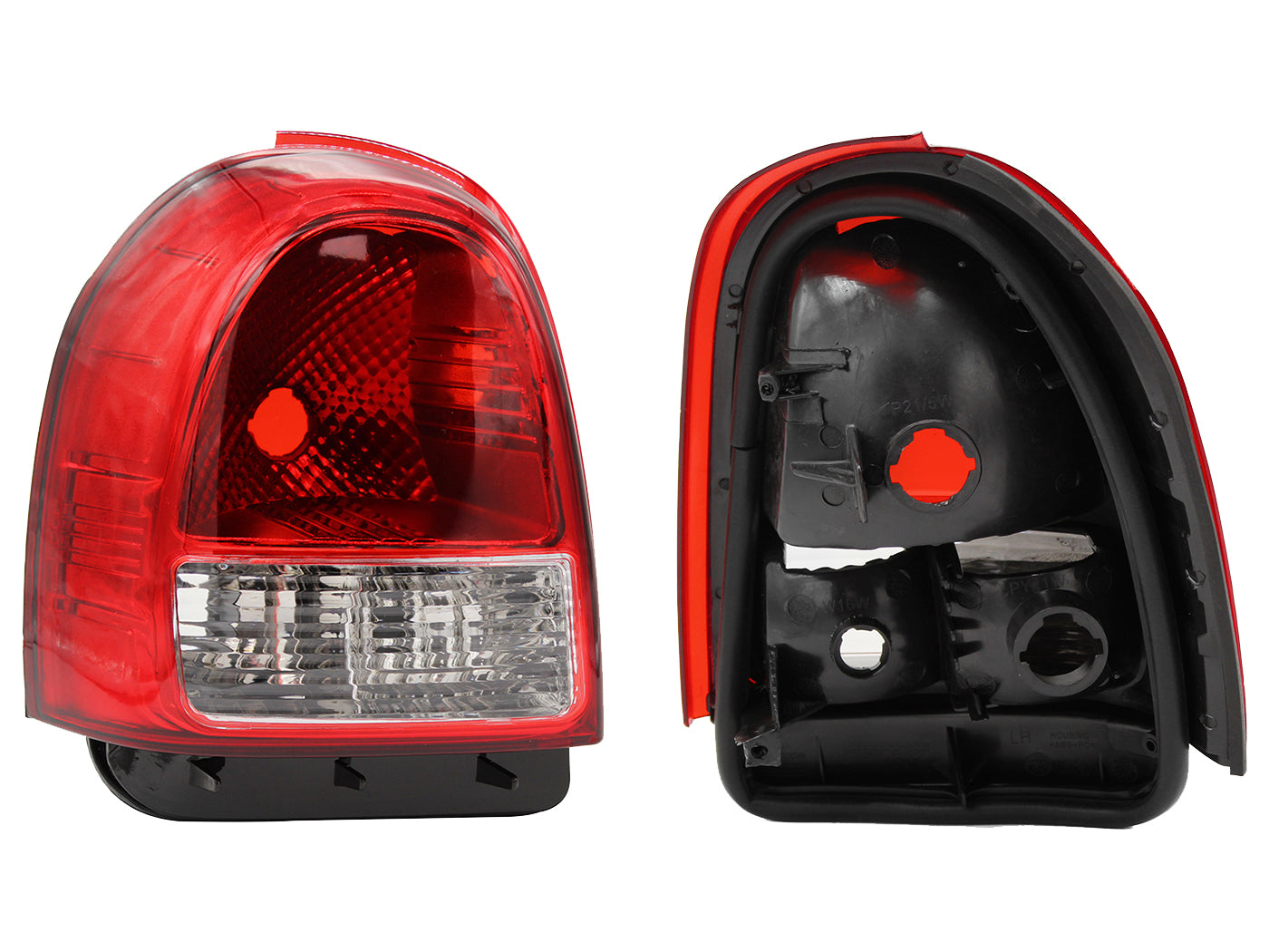 CALAVERA IZQ S/ARNES (POP) (ROJO/BLANCO)