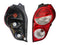 CALAVERA DER C/ARNES (ROJO/BLANCO/BLANCO)