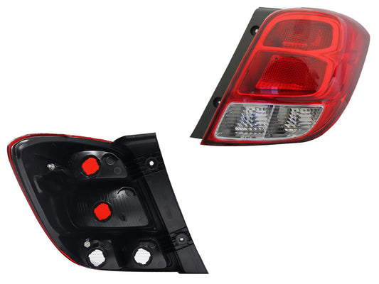 CALAVERA DER S/ARNES 4PTAS (ROJO/BLANCO)