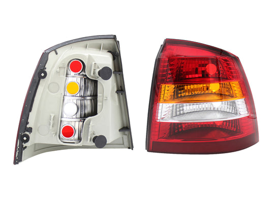 CALAVERA DER S/ARNES CLARA 3-5PTAS (ROJO/AMBAR/BLANCO)