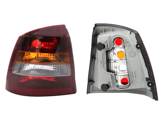 CALAVERA IZQ S/ARNES OSCURA 3-5PTAS (ROJO/AMBAR/BLANCO)