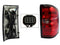 CALAVERA DER C/ARNES (CONECTOR RECTANGULAR) (ROJO/BLANCO/ROJO)