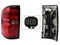 CALAVERA IZQ C/ARNES (CONECTOR RECTANGULAR) (ROJO/BLANCO/ROJO)