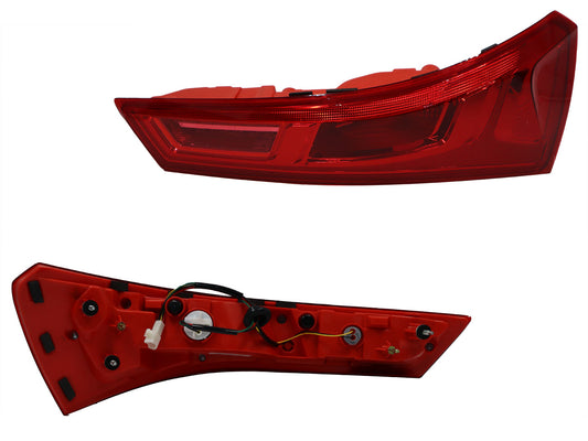 CALAVERA DER C/ARNES C/LED (ROJO/BLANCO)