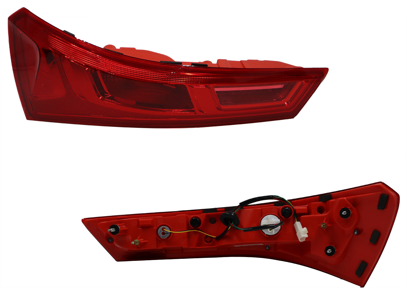 CALAVERA IZQ C/ARNES C/LED (ROJO/BLANCO)