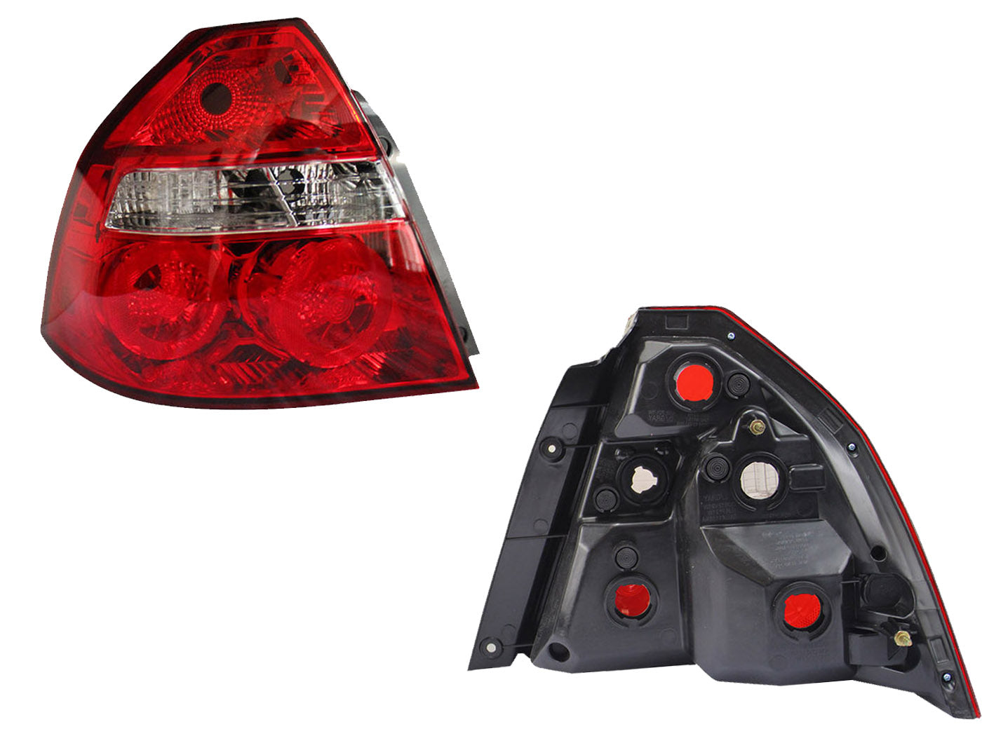 CALAVERA IZQ S/ARNES (PT G3 06-09) (ROJO/BLANCO)